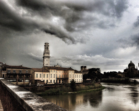Verona in a Storm- Art Photo