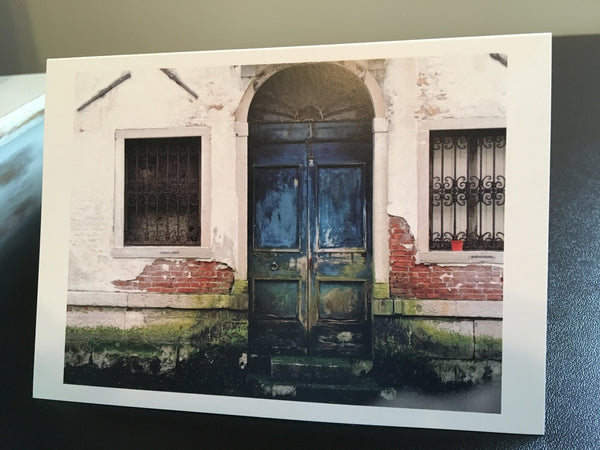 Doors of Italy Series; Single Notecard (4x6)