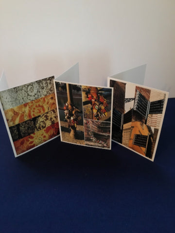 Verona Notecard Set  4 each of 3 designs-  Museum Quality Cards