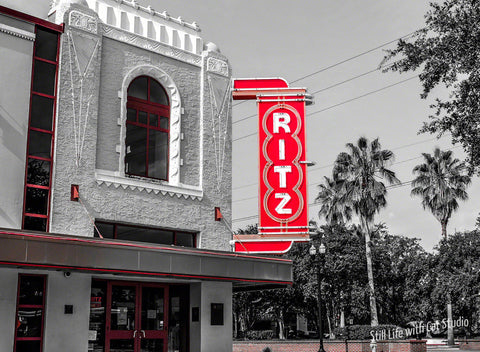 Historic Ritz Theatre Sign