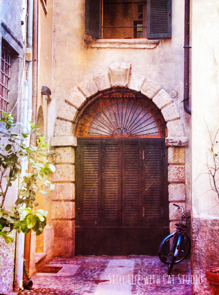 Door with Bicycle-  Italy