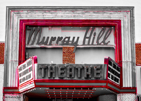 Historic Murray Hill Theatre Sign